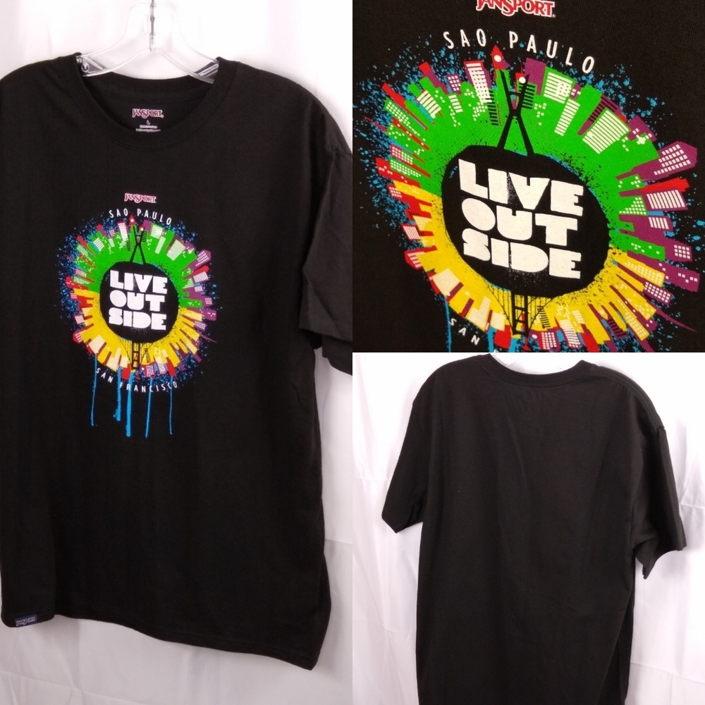 Unisex Size Large Jansport Sao Paulo Shirt